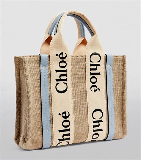 chloe woody tote bag large|chloé woody small tote bag.